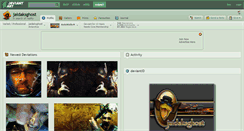 Desktop Screenshot of jaidaksghost.deviantart.com