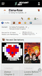 Mobile Screenshot of elena-rose.deviantart.com