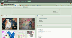 Desktop Screenshot of fullmetalkittened.deviantart.com