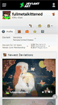 Mobile Screenshot of fullmetalkittened.deviantart.com