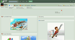 Desktop Screenshot of drlm.deviantart.com