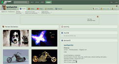 Desktop Screenshot of iamdaartist.deviantart.com