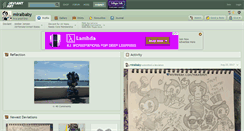 Desktop Screenshot of miraibaby.deviantart.com