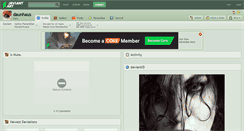 Desktop Screenshot of daunhaus.deviantart.com