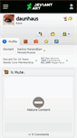 Mobile Screenshot of daunhaus.deviantart.com