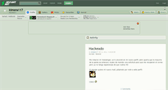 Desktop Screenshot of kimera117.deviantart.com