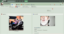 Desktop Screenshot of deviantalfred.deviantart.com