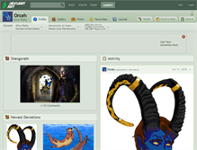 Tablet Screenshot of orceh.deviantart.com