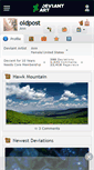 Mobile Screenshot of oldpost.deviantart.com