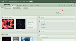 Desktop Screenshot of madspikey.deviantart.com