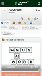 Mobile Screenshot of nood2708.deviantart.com
