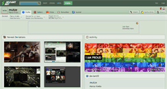 Desktop Screenshot of mutze.deviantart.com