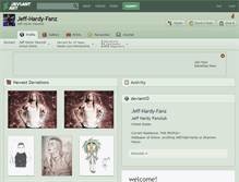 Tablet Screenshot of jeff-hardy-fanz.deviantart.com