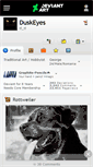 Mobile Screenshot of duskeyes.deviantart.com