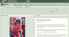 Desktop Screenshot of drajien.deviantart.com