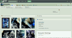 Desktop Screenshot of kimmolitor.deviantart.com