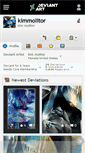 Mobile Screenshot of kimmolitor.deviantart.com