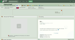 Desktop Screenshot of hammychan8.deviantart.com
