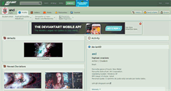 Desktop Screenshot of ancl.deviantart.com
