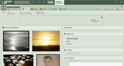 Desktop Screenshot of monocromo.deviantart.com