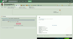 Desktop Screenshot of princessaadaisy12.deviantart.com