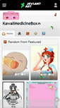 Mobile Screenshot of kawaiimedicinebox.deviantart.com