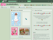 Tablet Screenshot of kawaiimedicinebox.deviantart.com