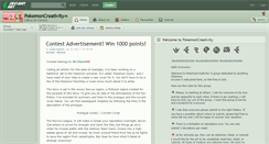 Desktop Screenshot of pokemoncreativity.deviantart.com