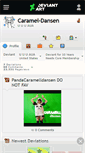 Mobile Screenshot of caramel-dansen.deviantart.com