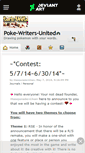 Mobile Screenshot of poke-writers-united.deviantart.com