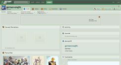 Desktop Screenshot of germanwong96.deviantart.com