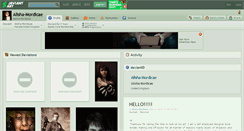 Desktop Screenshot of alisha-mordicae.deviantart.com