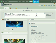 Tablet Screenshot of andrew02111.deviantart.com