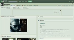 Desktop Screenshot of insaneray.deviantart.com