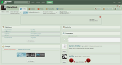 Desktop Screenshot of elianastock.deviantart.com