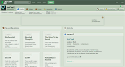 Desktop Screenshot of icefirex.deviantart.com