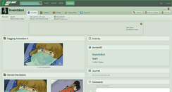 Desktop Screenshot of inventobot.deviantart.com