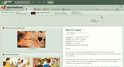 Desktop Screenshot of hitoshihalfbreed.deviantart.com