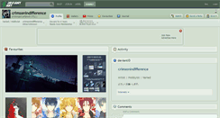 Desktop Screenshot of crimsonindifference.deviantart.com