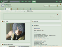 Tablet Screenshot of kuko-chan.deviantart.com