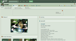 Desktop Screenshot of grindell.deviantart.com