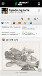 Mobile Screenshot of espadaulquiorra.deviantart.com