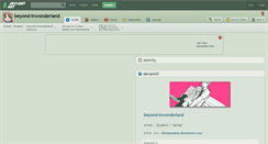 Desktop Screenshot of beyond-inwonderland.deviantart.com