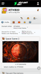 Mobile Screenshot of mtw800.deviantart.com