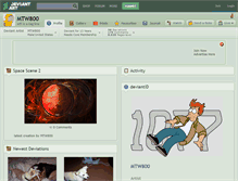 Tablet Screenshot of mtw800.deviantart.com