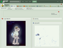 Tablet Screenshot of drarin1.deviantart.com