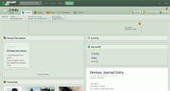 Desktop Screenshot of c-h-eo.deviantart.com