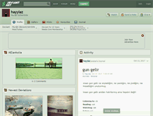 Tablet Screenshot of hayylaz.deviantart.com
