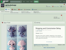 Tablet Screenshot of lightbulbsdesign.deviantart.com