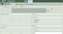 Desktop Screenshot of dotwarnerplz.deviantart.com